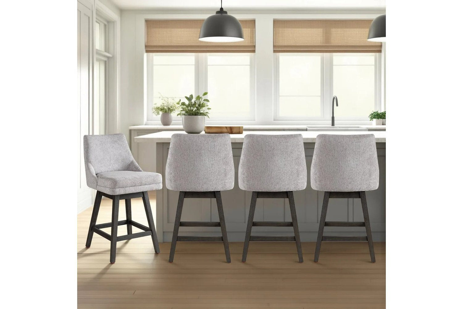 Branson Gray Barstool