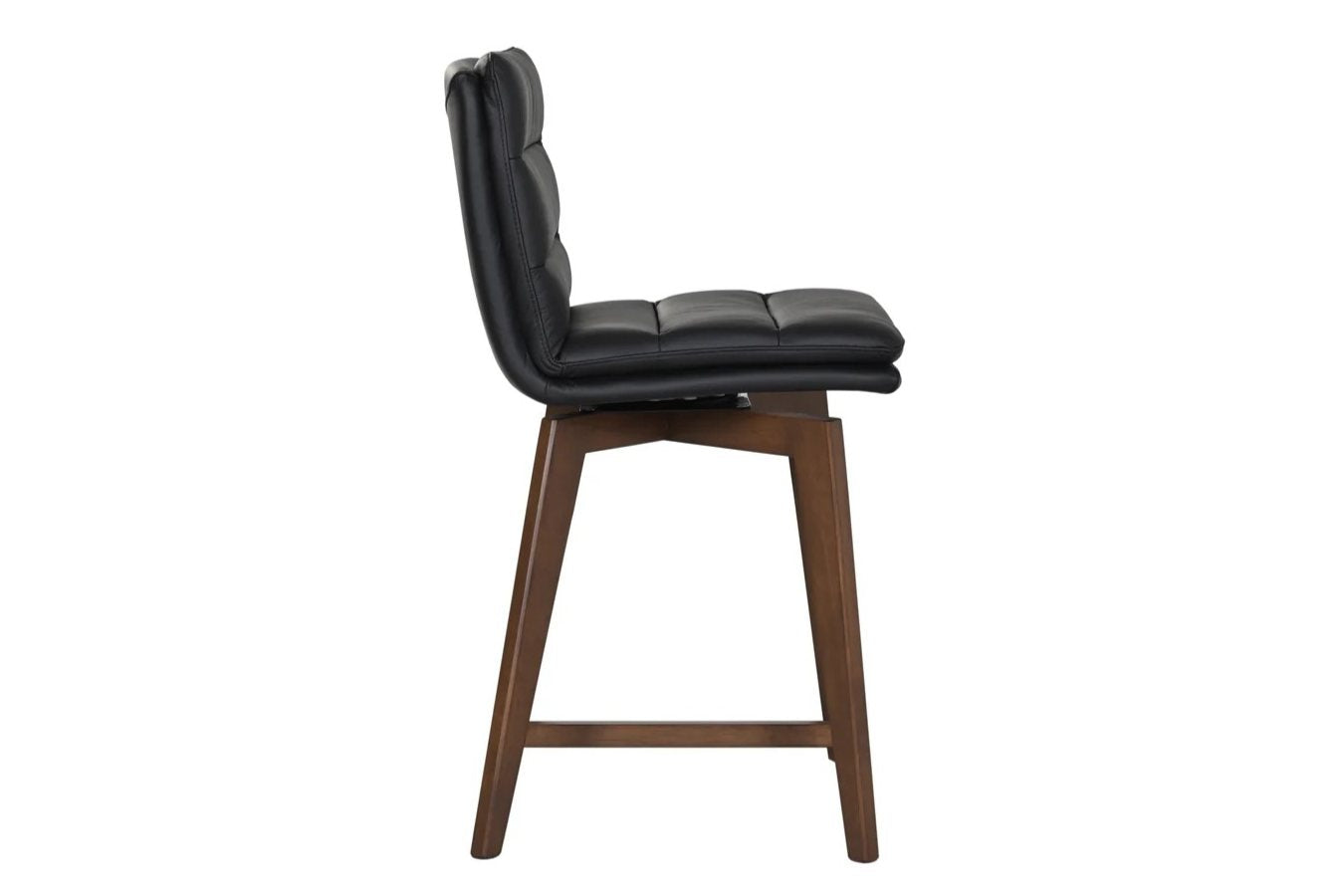 Castor Black Counter Chair