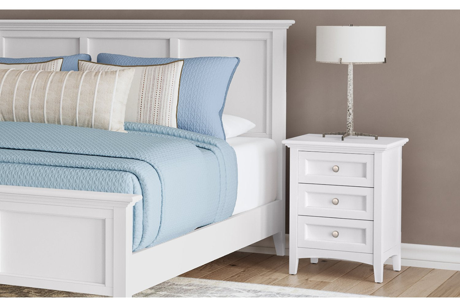 Westlake White Nightstand