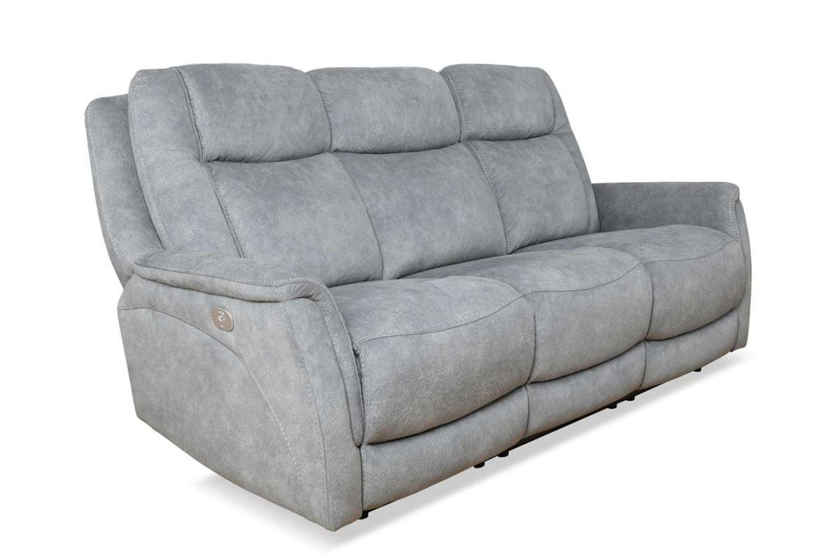 Linus Hudson Grey Power Zero Gravity Sofa