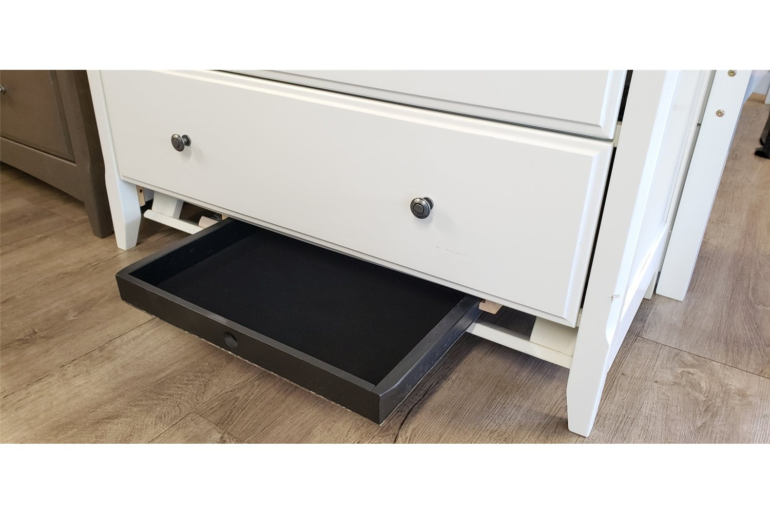 Secrets 2 White 5-Drawer Chest