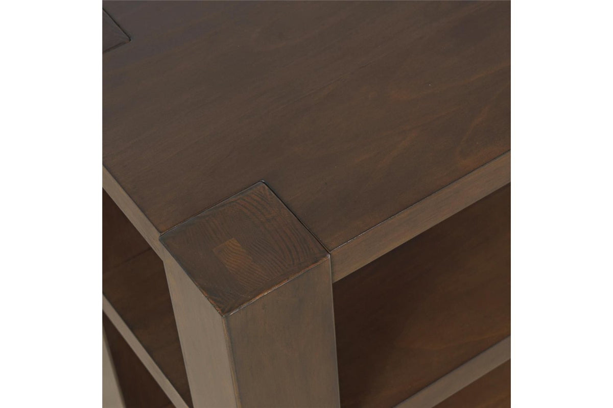 Brownstone Chocolate Sofa Console Table