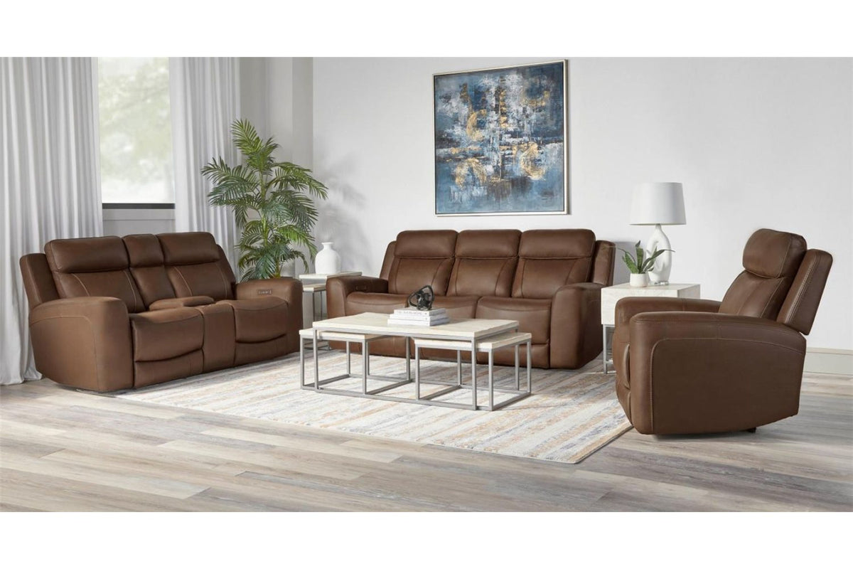 Calgary Autumn Umber Power Recliner