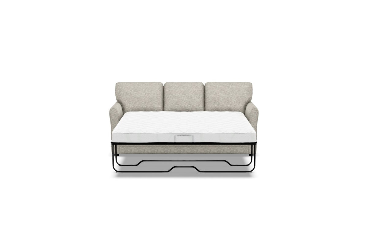 Tripp White and Blue Queen Sleeper Sofa