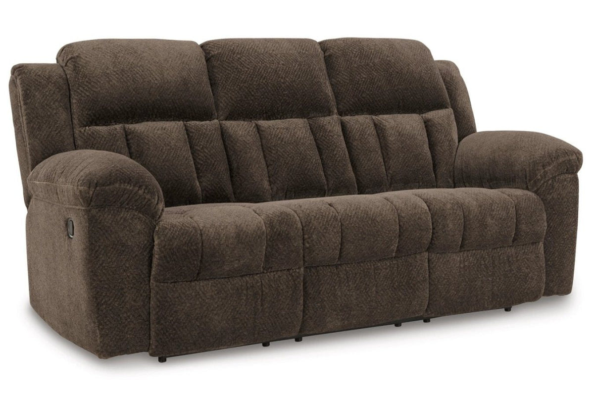 Frohn Chocolate Reclining Sofa