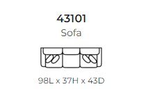 431 Stanton Sofa - Custom