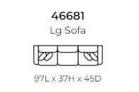 466 Stanton Large Sofa - Custom