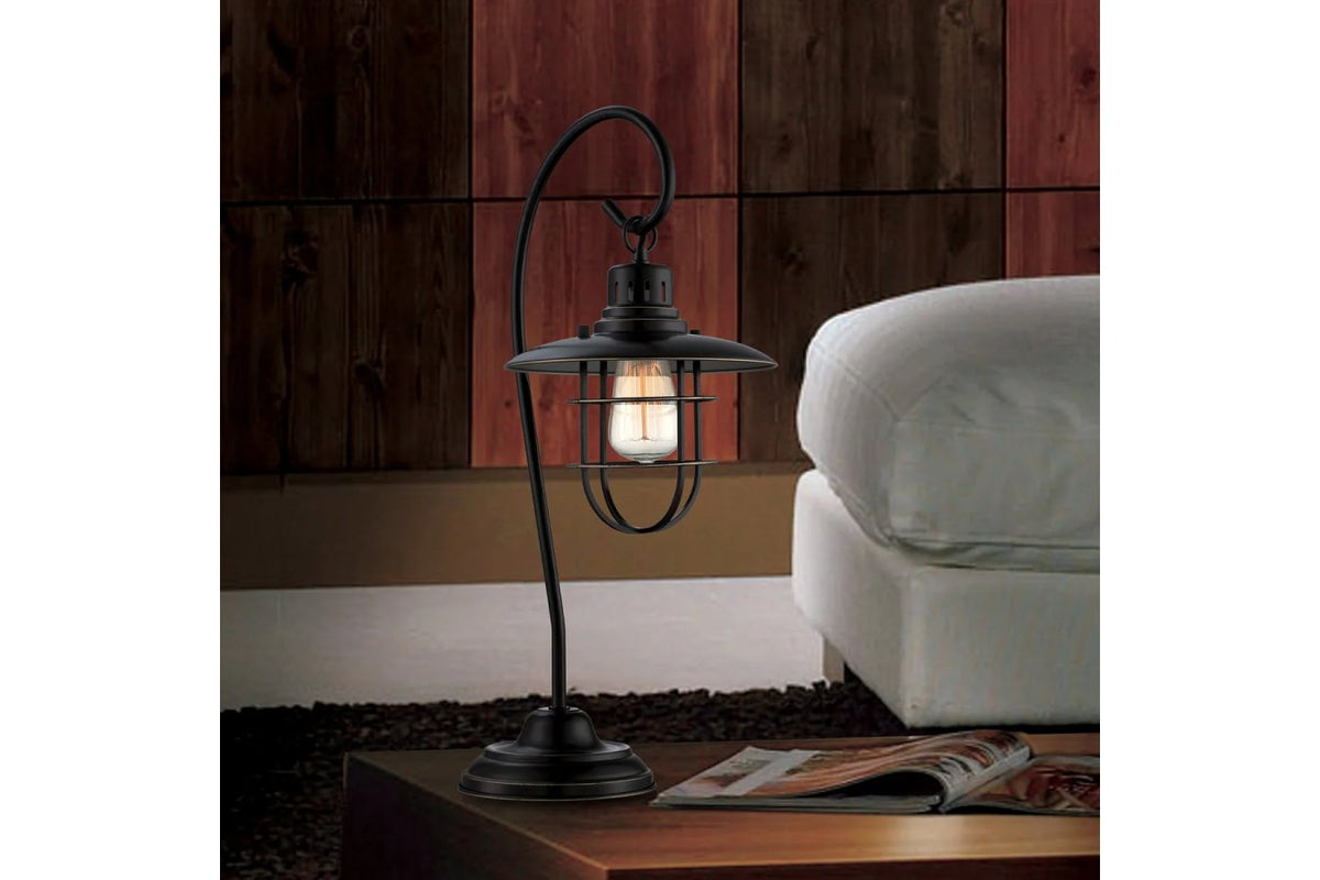 Lanterna II Dark Bronze Table Lamp