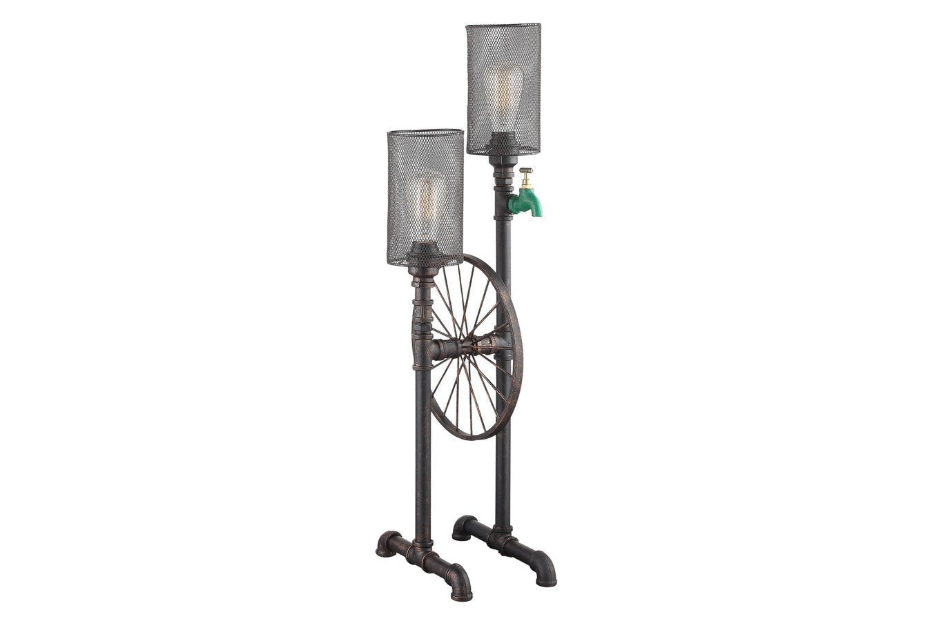 Rusted Bronze Table Lamp