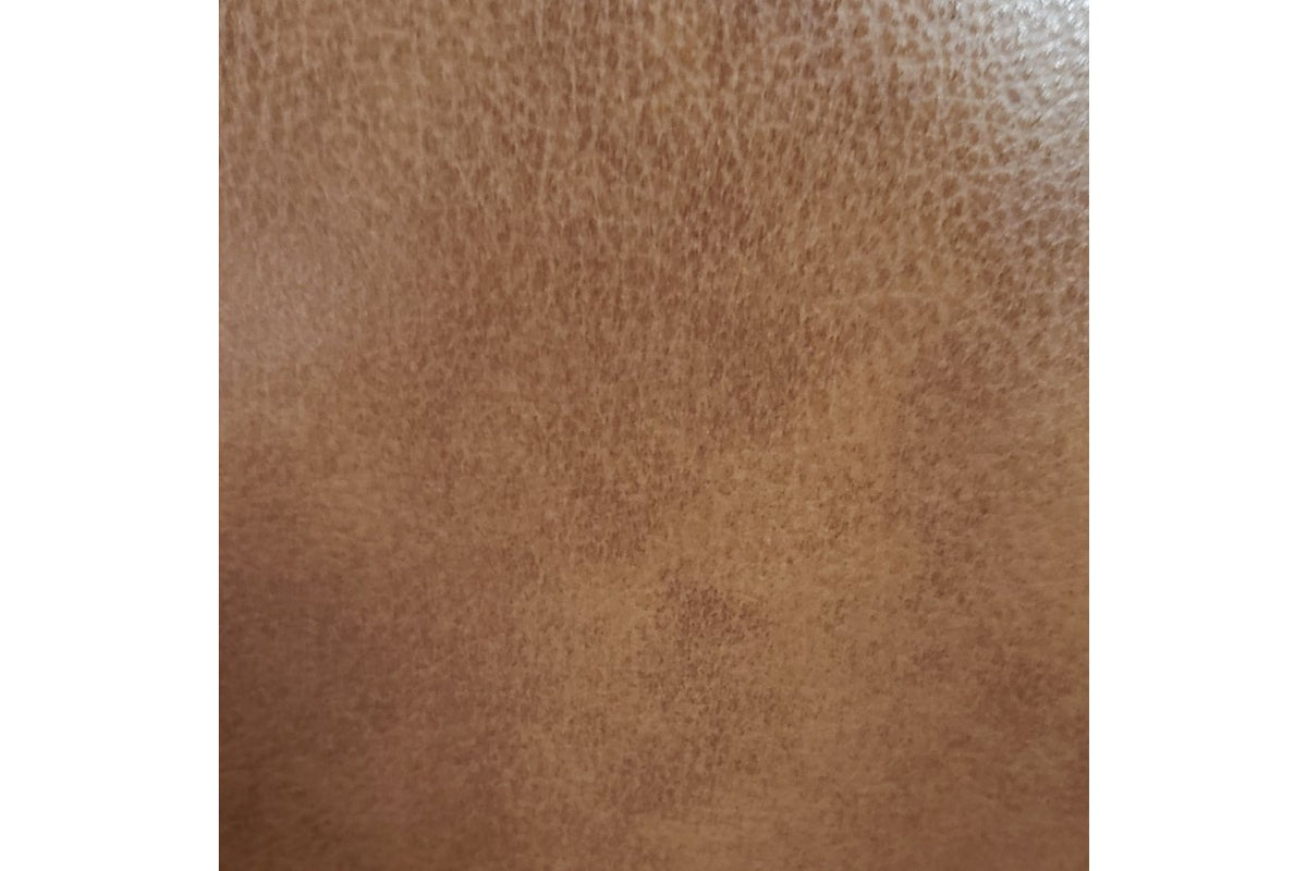 Ritz Whiskey Leather Ottoman