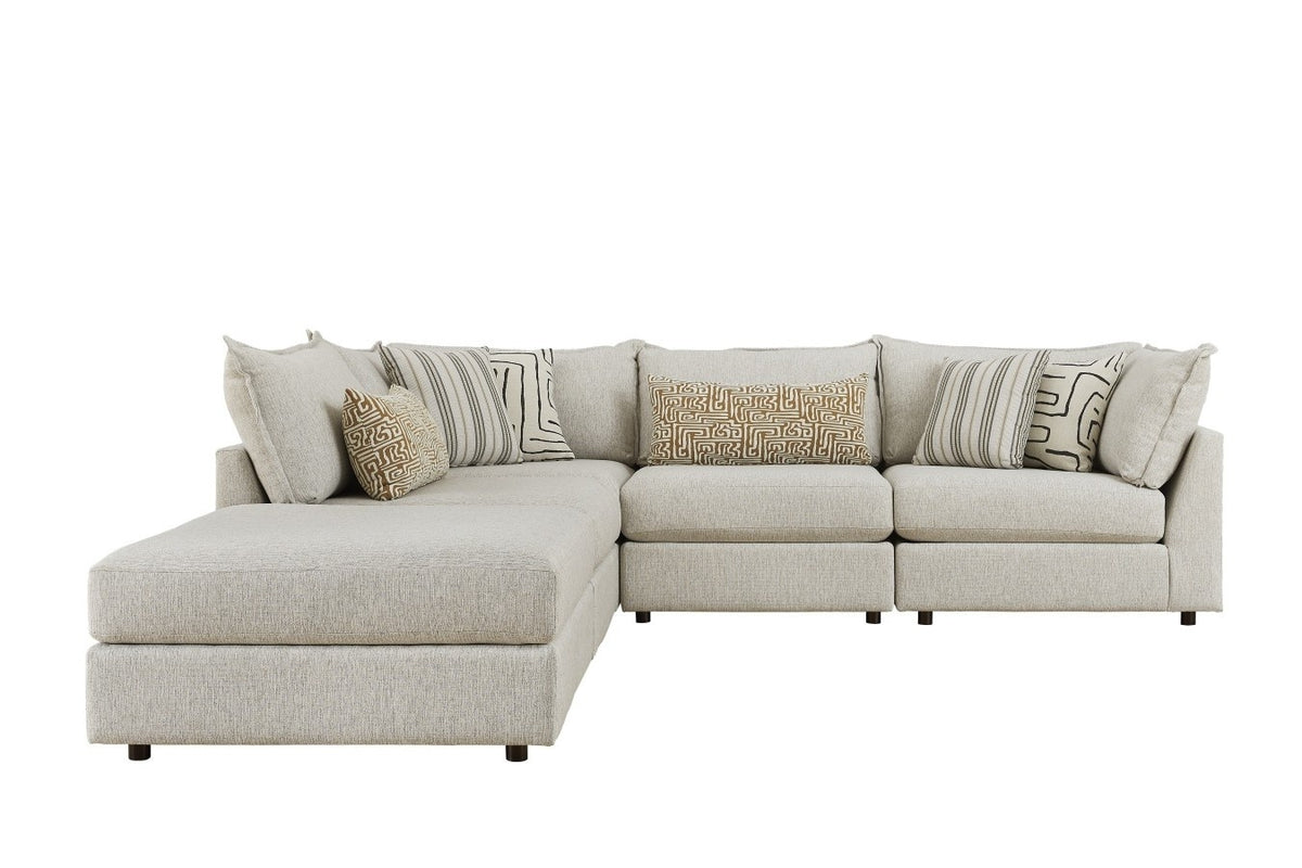 Durango Pewter 5Pc Sectional
