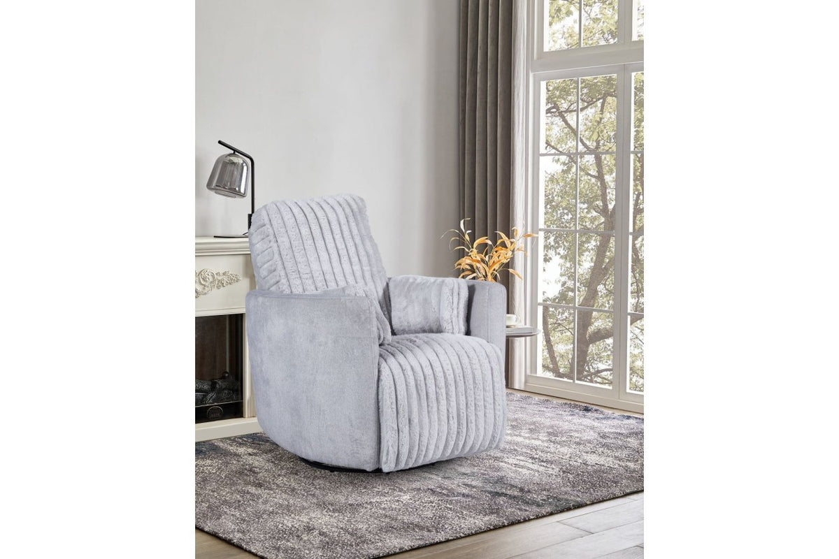 Presley Fog Swivel Glider Recliner