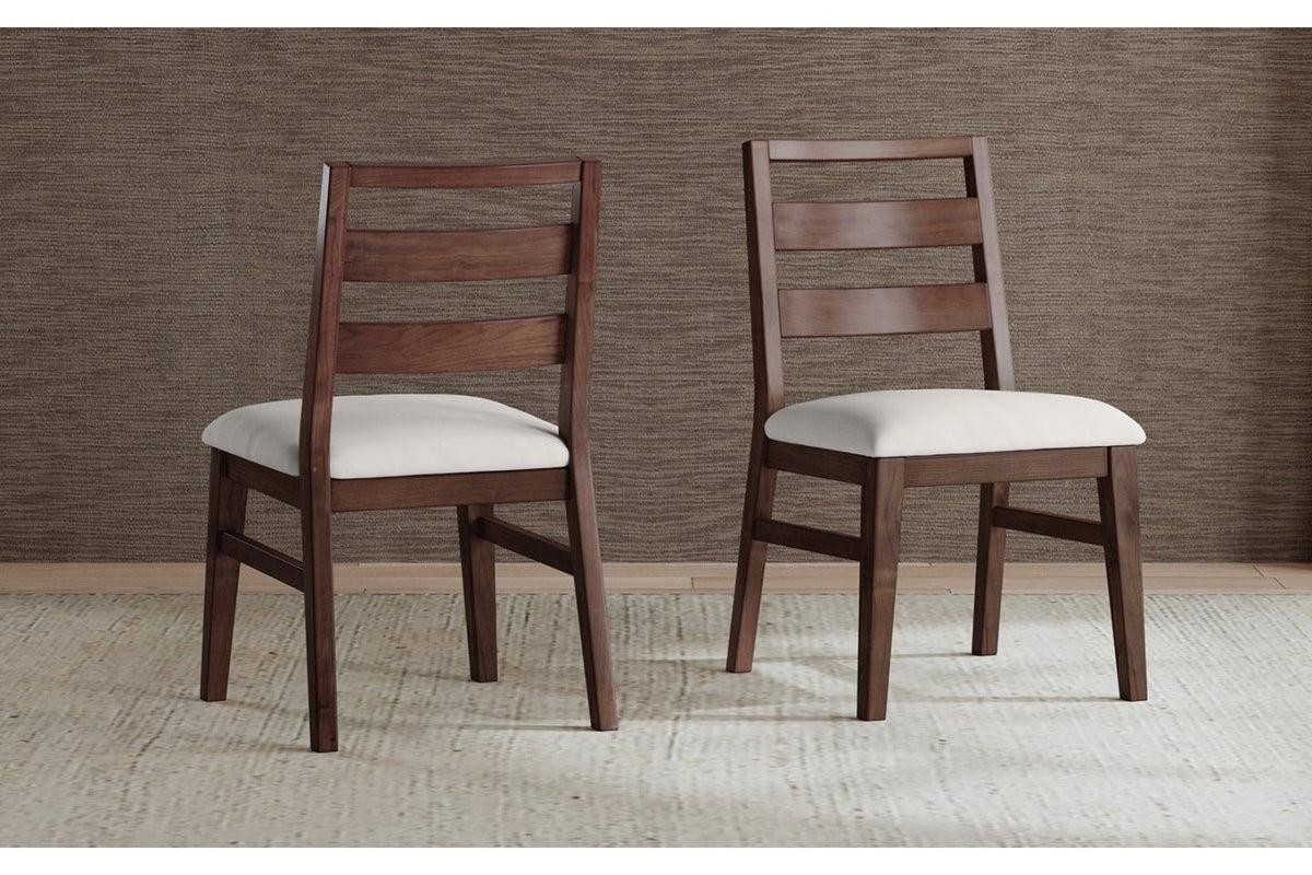 Voss Ladderback Upholstered Seat Chair