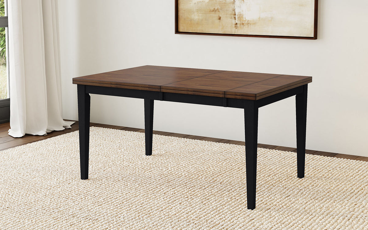 Stormy Ridge Chicory and Slate Black 5-Piece Dinette Set