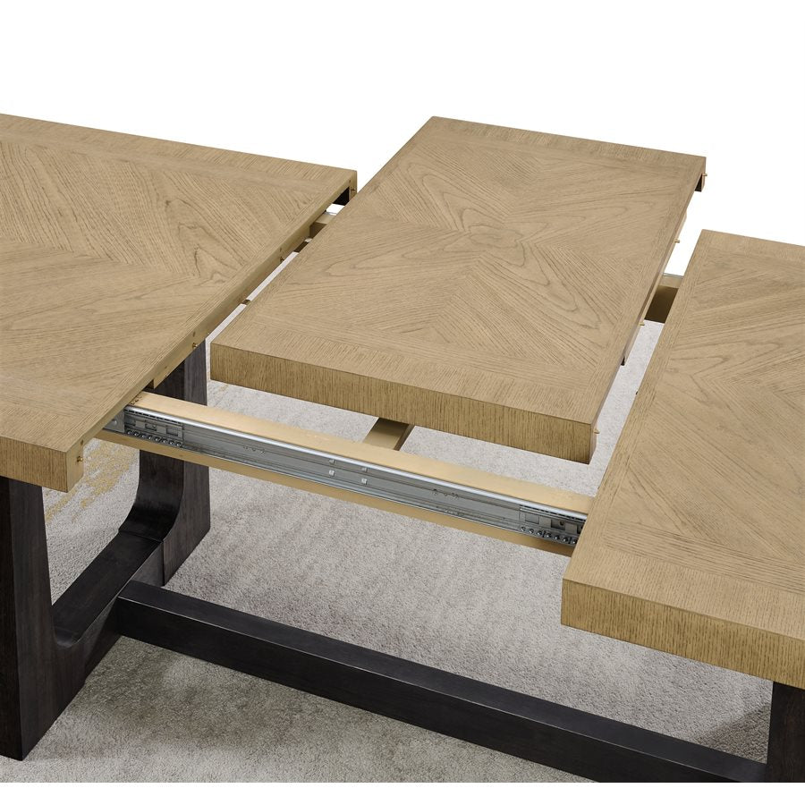 Sutton Place 7-Piece Slat Back Trestle Dining Set