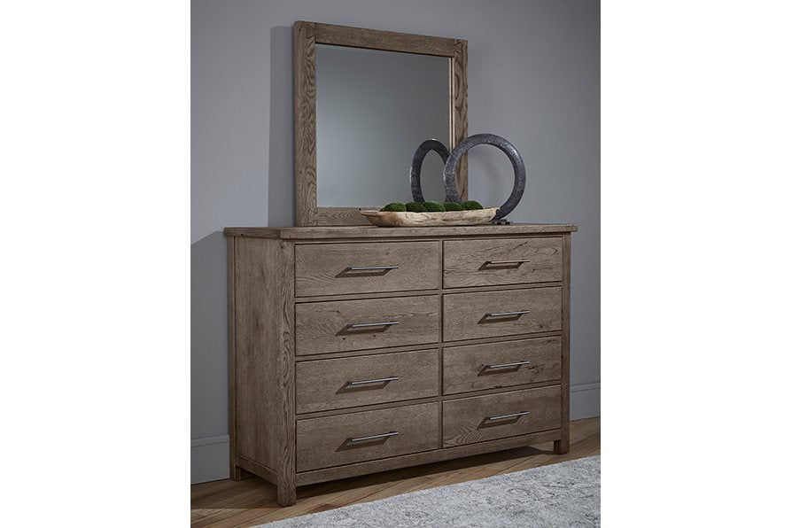 Dovetail Mystic Grey Landscape Mirror