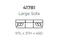 417 Stanton Large Sofa - Custom