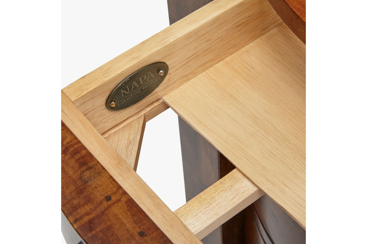 Whistler Retreat 3 Drawer Small Nightstand