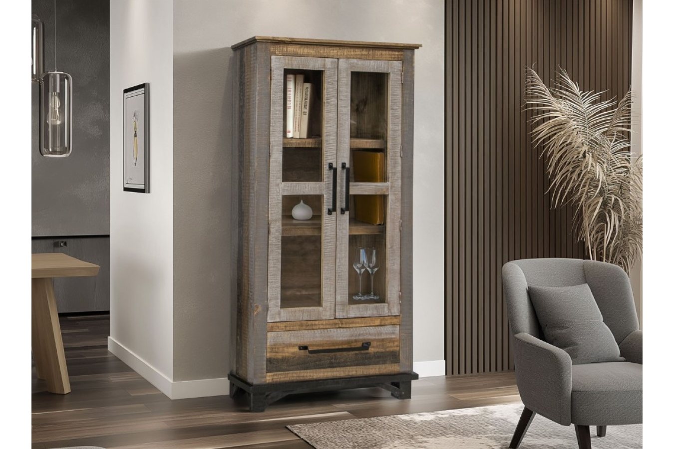 Loft Brown Cabinet