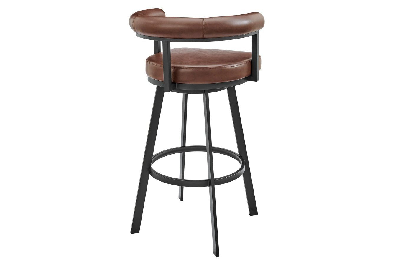 Magnolia Coffee Swivel Barstool