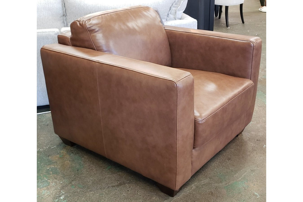 Ritz Whiskey Leather Chair