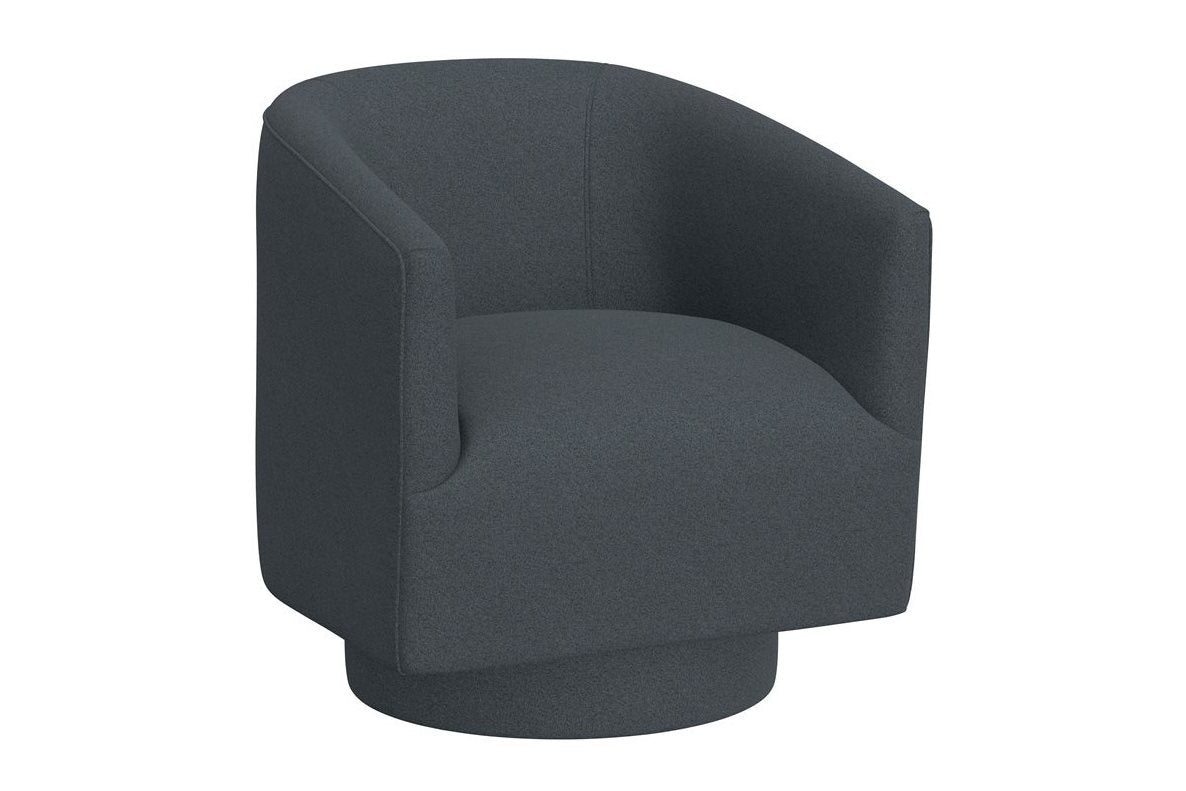 Brylee Blue Swivel Chair