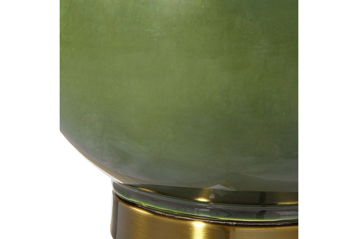 Green Gourd Table Lamp