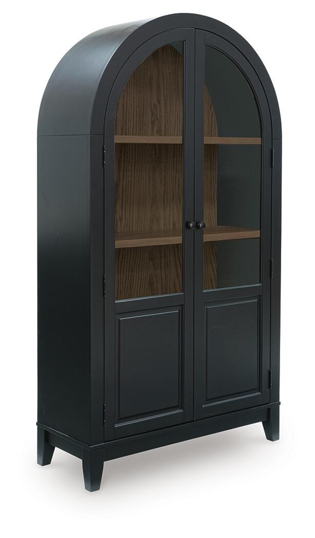 Dagandale Black Accent Cabinet