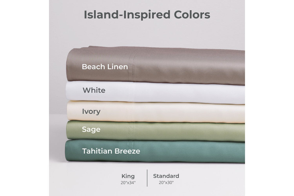Cariloha Classic Sage Bamboo Pillowcase Set