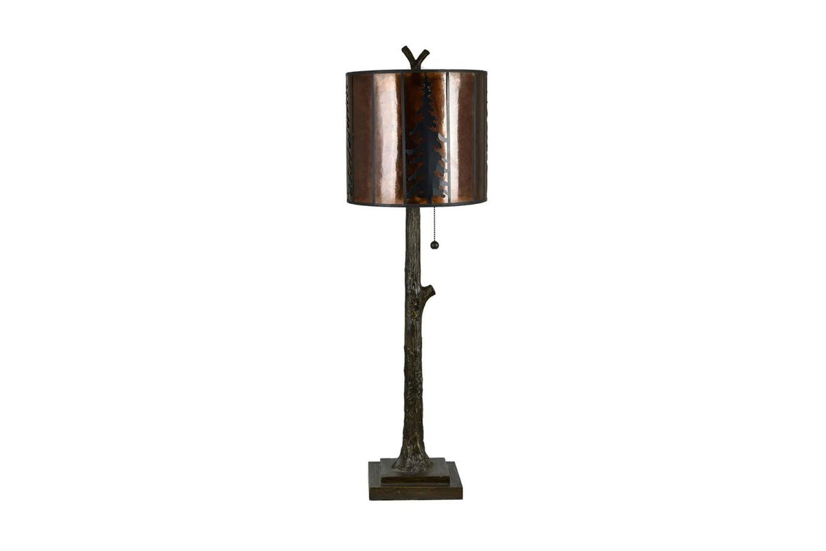 Rowan Oak Table Lamp