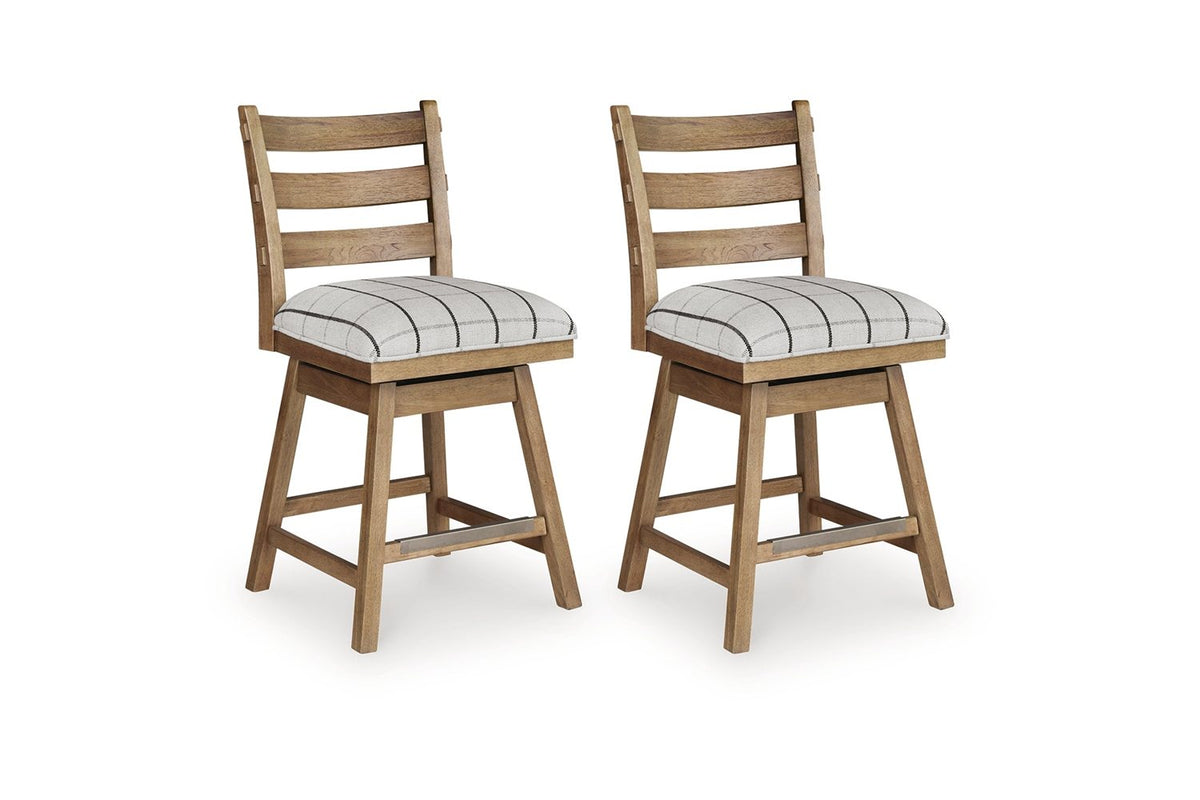 Ridgester Swivel Counter Stool