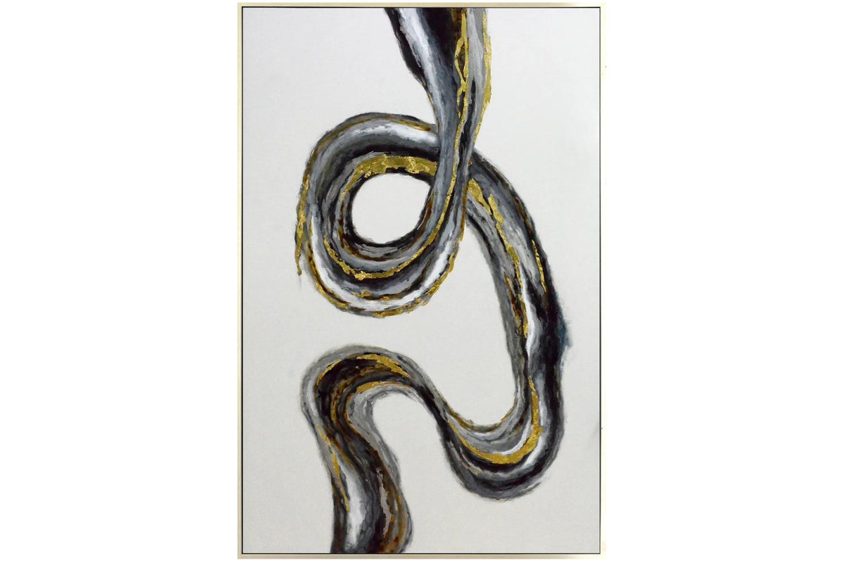 Wave Framed Canvas