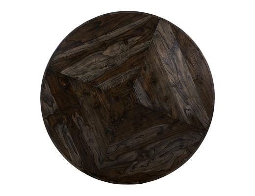 Balam Black 47-Inch Round Dining Table
