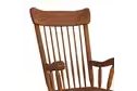 Rusty Brown Rocking Chair