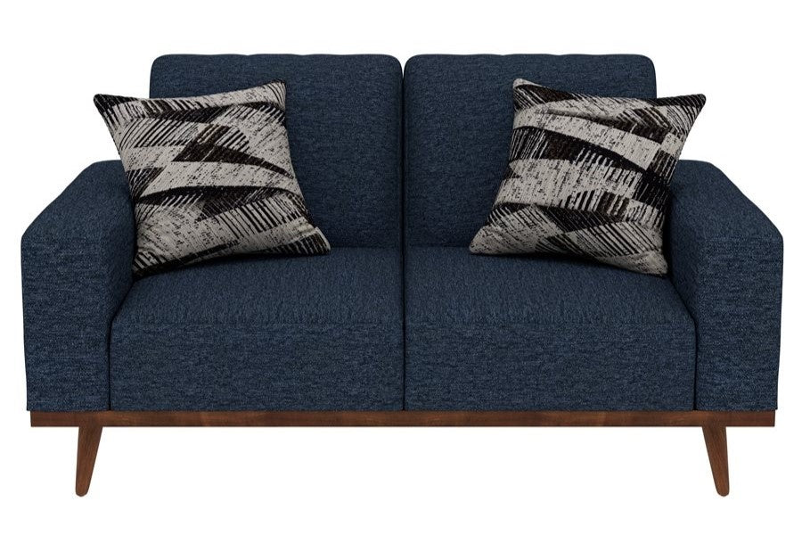 Heath Navy Loveseat