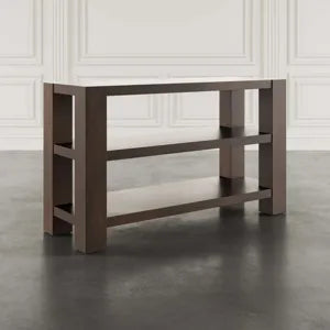 Brownstone Chocolate Sofa Console Table