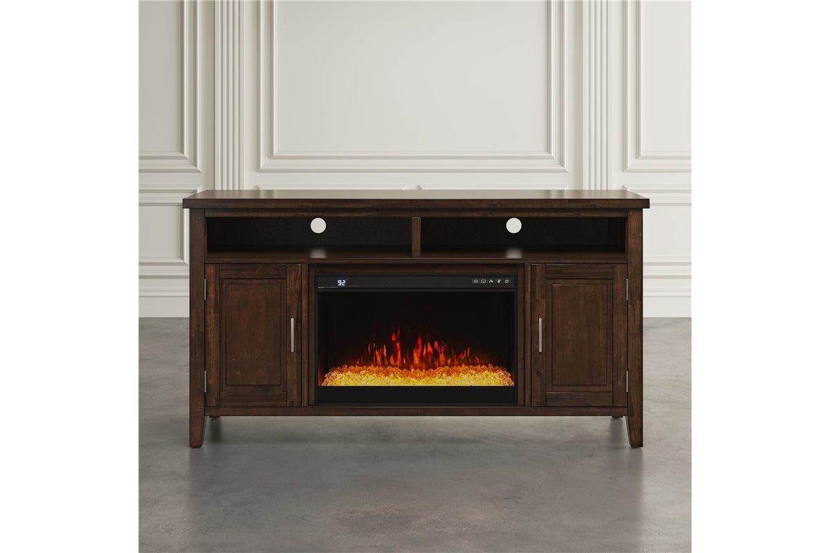 Urban Icon Merlot 60-Inch Electric Fireplace Media Console