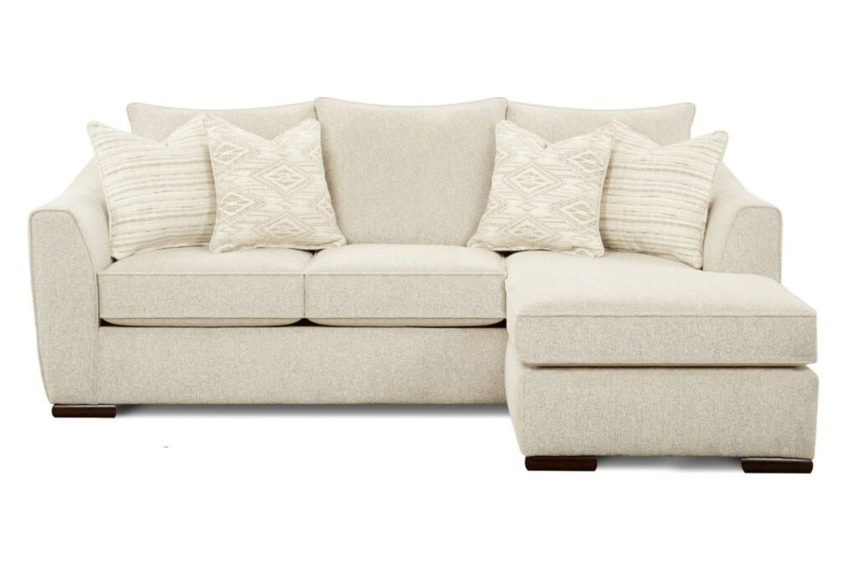 Vibrant Vision Oatmeal Sofa Chaise