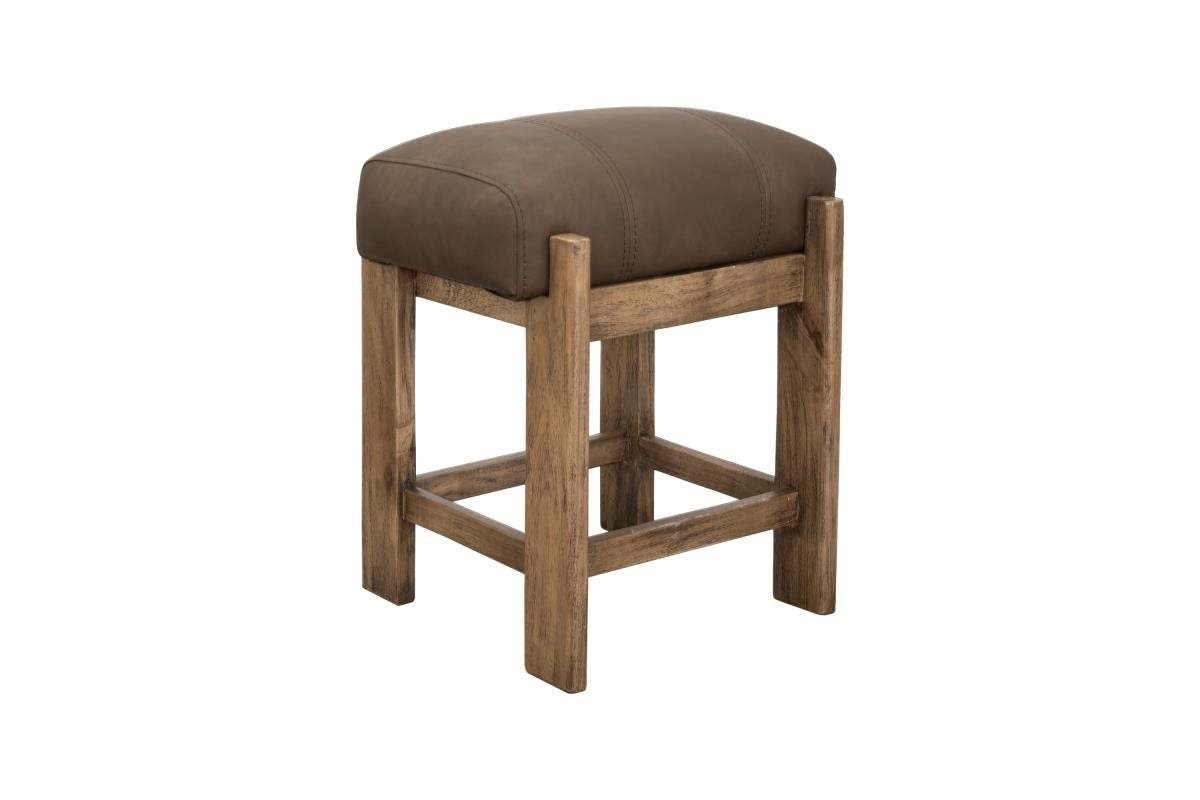 Balam Brown 24-Inch Backless Counter Stool