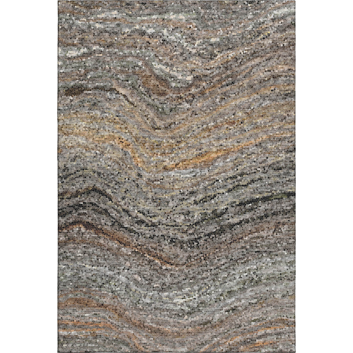 Lumara LM3 Pewter 5' x 7'6" Area Rug