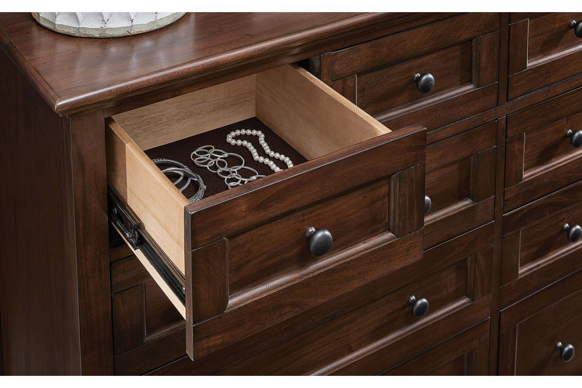 Westlake Cherry Brown Master Dresser